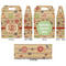 Chevron & Fall Flowers Gable Favor Box - Approval