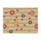 Chevron & Fall Flowers Tissue Paper - Heavyweight - Large - Front