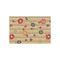 Chevron & Fall Flowers Tissue Paper - Lightweight - Small - Front