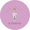 Doctor Avatar 1" Multipurpose Round Labels - Single Sticker