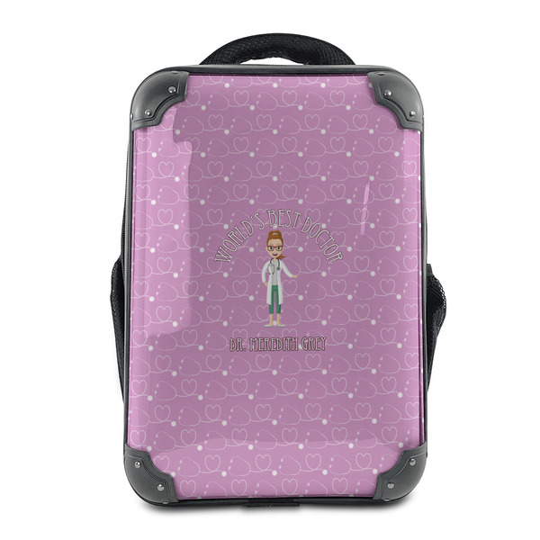 Custom Doctor Avatar 15" Hard Shell Backpack (Personalized)