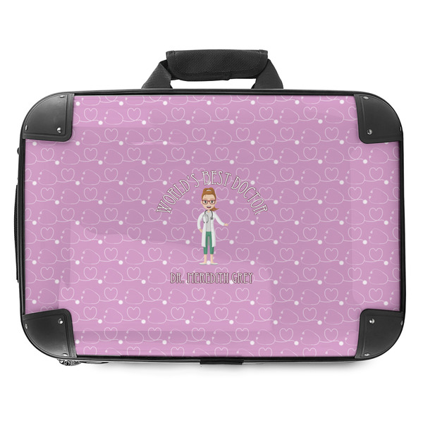 Custom Doctor Avatar Hard Shell Briefcase - 18" (Personalized)