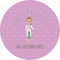 Doctor Avatar 3" Multipurpose Round Labels - Single Sticker