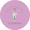 Doctor Avatar 4" Multipurpose Round Labels - Single Sticker