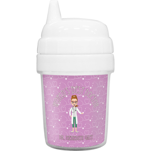 Custom Doctor Avatar Baby Sippy Cup (Personalized)