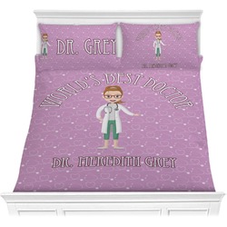 Doctor Avatar Comforter Set - Full / Queen (Personalized)