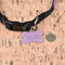 Doctor Avatar Bone Shaped Dog ID Tag - Small - In Context