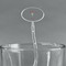 Doctor Avatar Clear Plastic 7" Stir Stick - Oval - Main