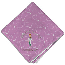 Doctor Avatar Cloth Dinner Napkin - Single w/ Name or Text