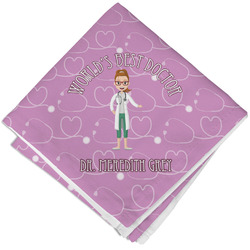 Doctor Avatar Cloth Cocktail Napkin - Single w/ Name or Text