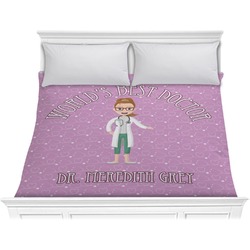 Doctor Avatar Comforter - King (Personalized)