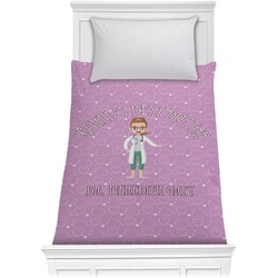 Doctor Avatar Comforter - Twin (Personalized)