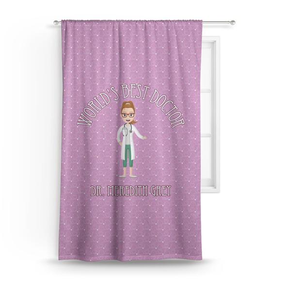 Custom Doctor Avatar Curtain Panel - Custom Size (Personalized)