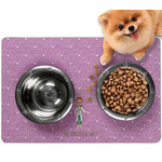 Doctor Avatar Dog Food Mat - Small w/ Name or Text