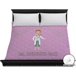 Doctor Avatar Duvet Cover - King (Personalized)