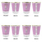 Doctor Avatar Glass Shot Glass - with gold rim - Set of 4 - APPROVAL