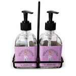 Doctor Avatar Glass Soap & Lotion Bottle Set (Personalized)