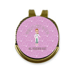 Doctor Avatar Golf Ball Marker - Hat Clip - Gold