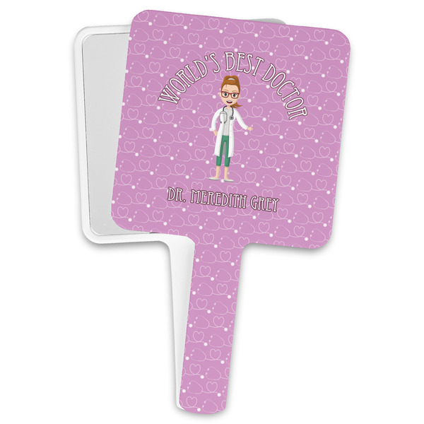 Custom Doctor Avatar Hand Mirror (Personalized)