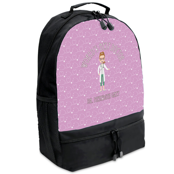 Custom Doctor Avatar Backpacks - Black (Personalized)