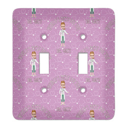 Doctor Avatar Light Switch Cover (2 Toggle Plate) (Personalized)