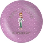 Doctor Avatar Melamine Plate (Personalized)