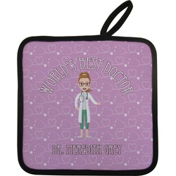 Doctor Avatar Pot Holder w/ Name or Text