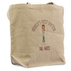 Doctor Avatar Reusable Cotton Grocery Bag - Single (Personalized)