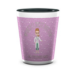 Doctor Avatar Ceramic Shot Glass - 1.5 oz - Two Tone - Single (Personalized)