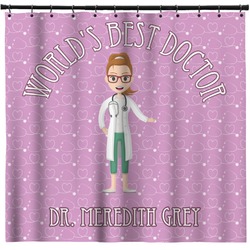 Doctor Avatar Shower Curtain - Custom Size (Personalized)
