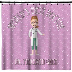 Doctor Avatar Shower Curtain - 71" x 74" (Personalized)
