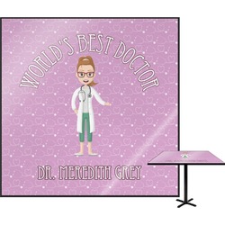 Doctor Avatar Square Table Top - 24" (Personalized)