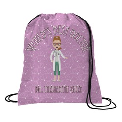 Doctor Avatar Drawstring Backpack - Medium (Personalized)