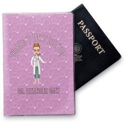 Doctor Avatar Vinyl Passport Holder (Personalized)