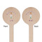Doctor Avatar Wooden 7.5" Stir Stick - Round - Double Sided - Front & Back