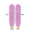 Doctor Avatar Wooden Food Pick - Paddle - Double Sided - Front & Back