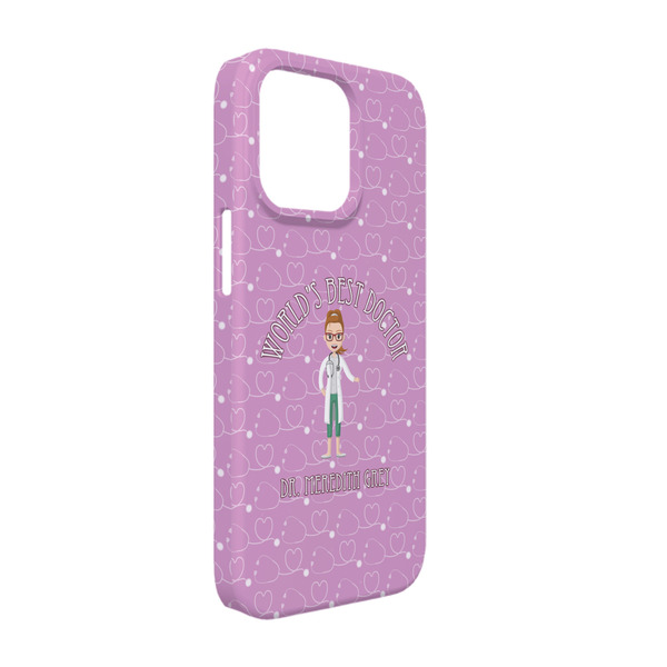 Custom Doctor Avatar iPhone Case - Plastic - iPhone 13 (Personalized)