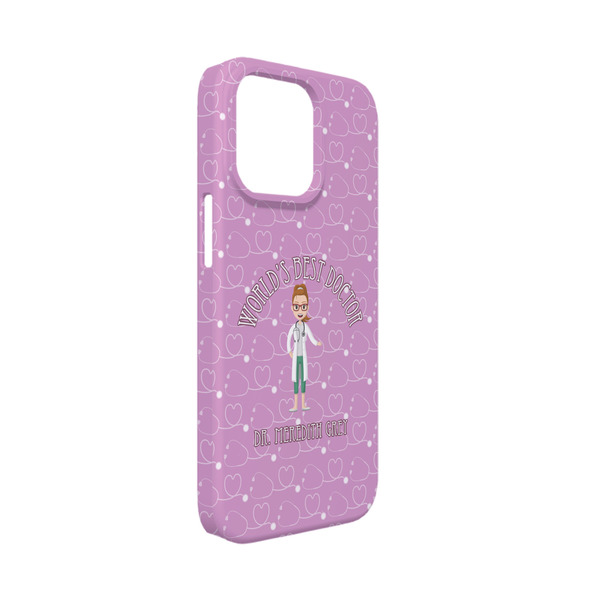 Custom Doctor Avatar iPhone Case - Plastic - iPhone 13 Mini (Personalized)