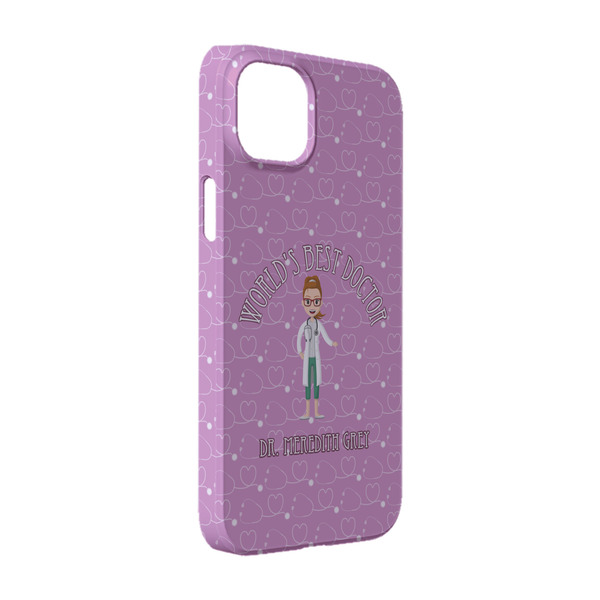 Custom Doctor Avatar iPhone Case - Plastic - iPhone 14 (Personalized)