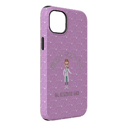 Doctor Avatar iPhone Case - Rubber Lined - iPhone 14 Plus (Personalized)