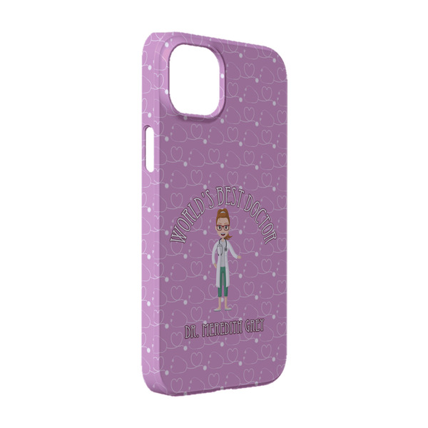 Custom Doctor Avatar iPhone Case - Plastic - iPhone 14 Pro (Personalized)