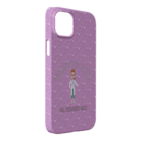 Custom Doctor Avatar iPhone Case - Plastic - iPhone 14 Pro Max (Personalized)