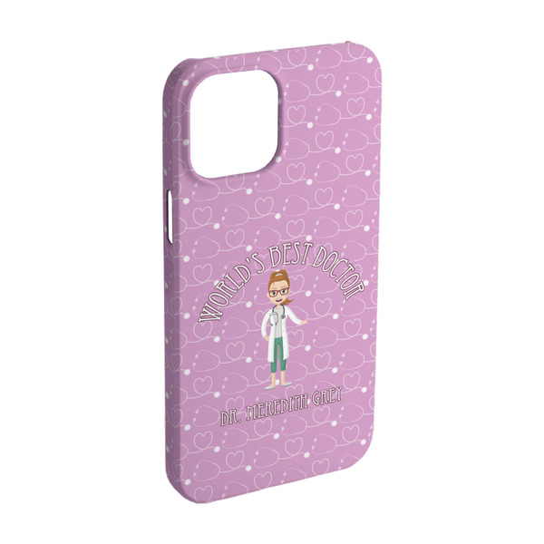 Custom Doctor Avatar iPhone Case - Plastic - iPhone 15 (Personalized)