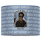 Photo Birthday 16" Drum Lampshade - FRONT (Fabric)