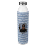 Photo Birthday 20oz Stainless Steel Water Bottle - Full Print