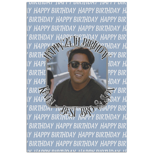 Custom Photo Birthday Poster - Matte - 24x36