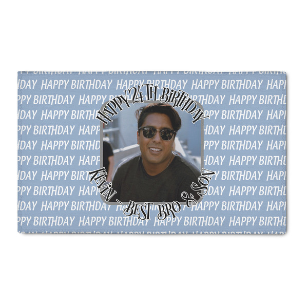 Custom Photo Birthday 3' x 5' Patio Rug