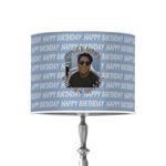 Photo Birthday 8" Drum Lamp Shade - Poly-film