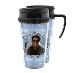 Photo Birthday Acrylic Travel Mug