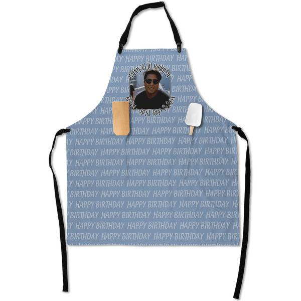 Custom Photo Birthday Apron With Pockets